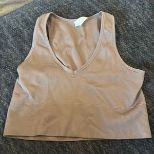 90 degree by reflex tank top brown size large
